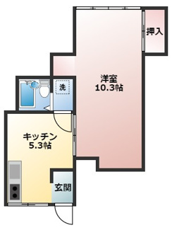 【間取り】 | コーポ南