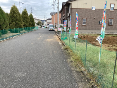 【前面道路含む現地写真】 | 柏市松ケ崎
