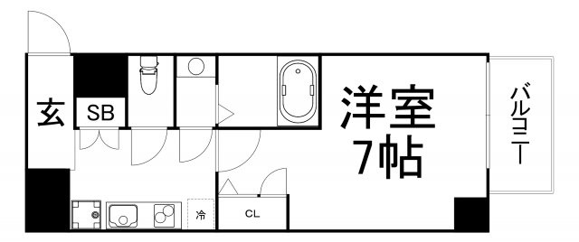 【間取り】 | スワンズシティ大手前ソレイユ