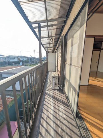 コーポみなみのバルコニー