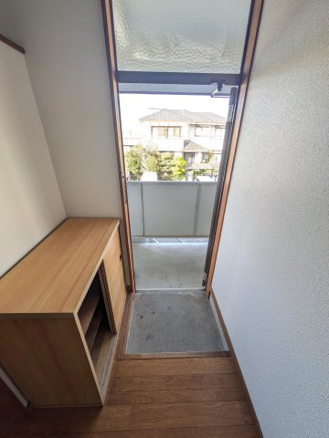 コーポみなみの玄関