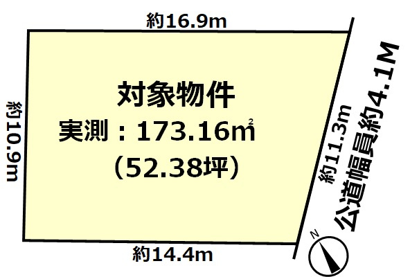 豊橋市高師本郷町字東上土地の画像
