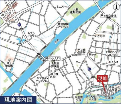 【地図】 | 三郷市寄巻全１棟