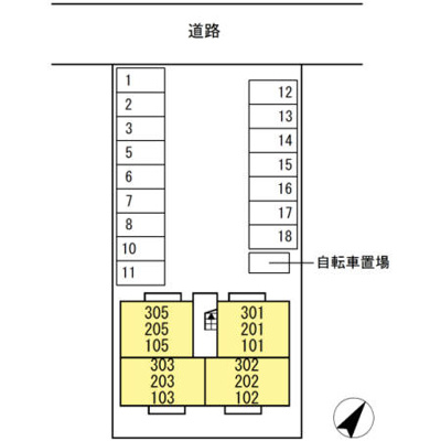 【区画図】 | 歩夢Ⅲ