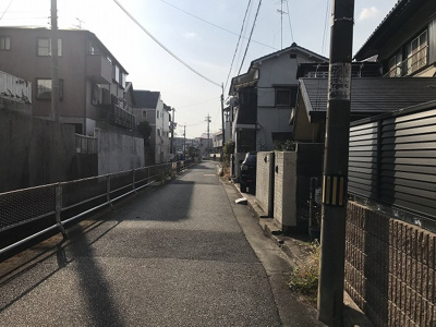 【前面道路含む現地写真】 | 上甲子園2丁目土地
