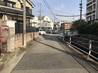 【前面道路含む現地写真】 | 上甲子園2丁目土地