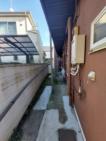 ハイツ前原のバルコニー