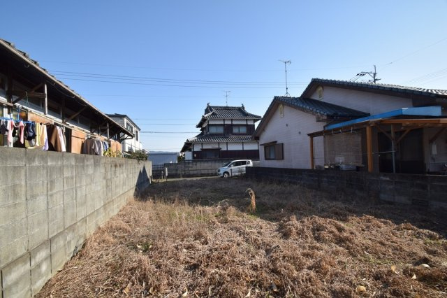 松崎町土地の外観