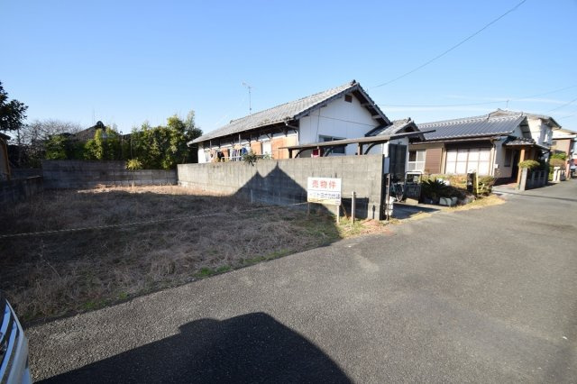 松崎町土地の前面道路含む現地写真