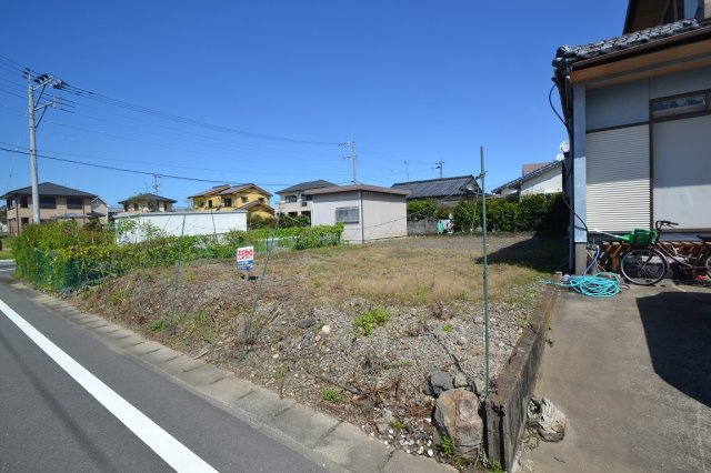 植柳新町1土地の前面道路含む現地写真