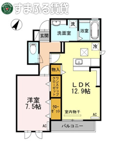 【間取り】 | リヴェール　岡崎市中島西町