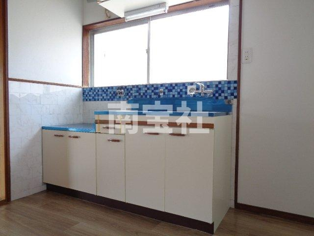 【キッチン】 | 窓のある明るいキッチンです