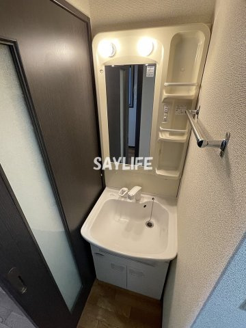 カシェット緑橋の独立洗面台