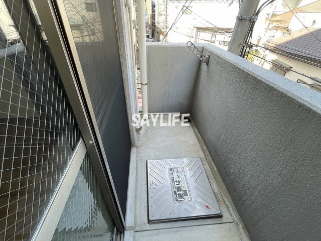 カシェット緑橋のバルコニー