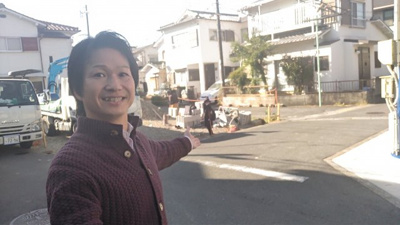 【外観】 | 名東区西山台　全1棟　1号棟＜仲介手数料無料＞西山小・神丘中　新築一戸建て | 11/3撮影
名東区の不動産売買の事ならマックスバリュで住まい相談エムワイホームにお任せください。