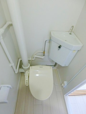 ビレッジハウス安倍2号棟のトイレ|308の写真