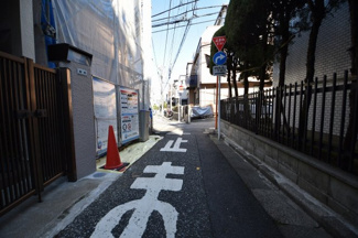 【前面道路含む現地写真】 | 東側約2.91ｍ私道(SB後)
