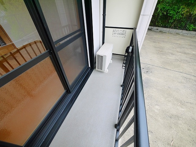 セレーノ東生駒Ａ棟のバルコニー|陽当たり良好なバルコニーです