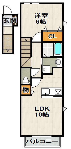 メイプルレジデンスの間取り