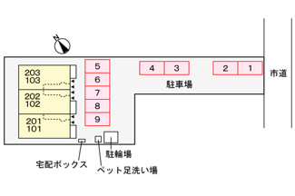 【駐車場】