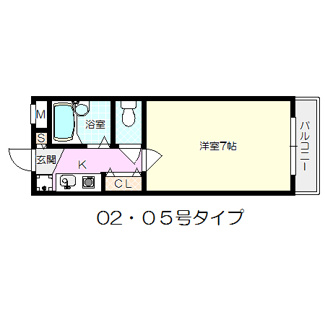 【間取り】 | グランパレ塚口