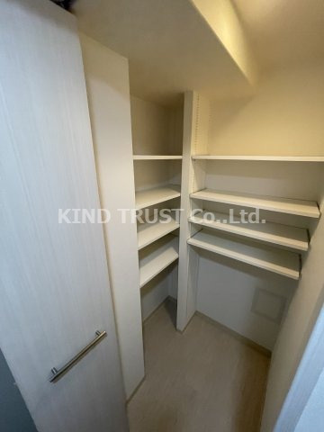 サクラブルーレジデンスの収納|収納豊富です