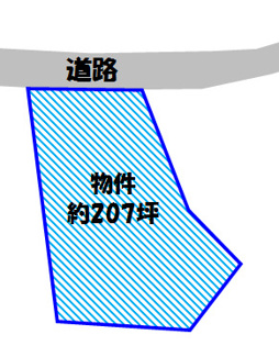 【土地図】 | 柏原字菜モミ3179-1売土地
