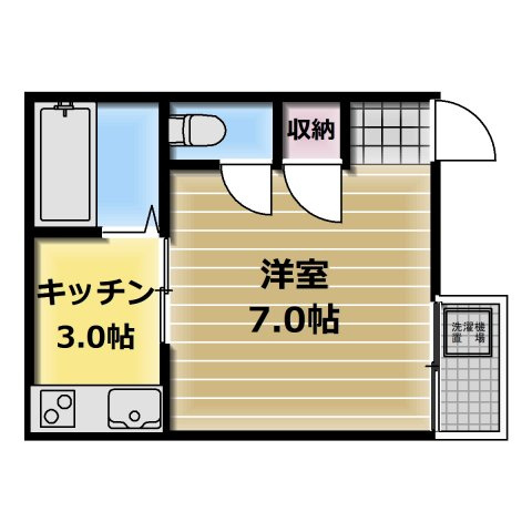 【間取り】 | プラザハピネス小若江