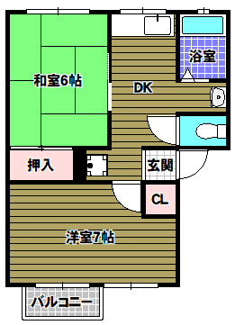 ソファレ錦織の間取り