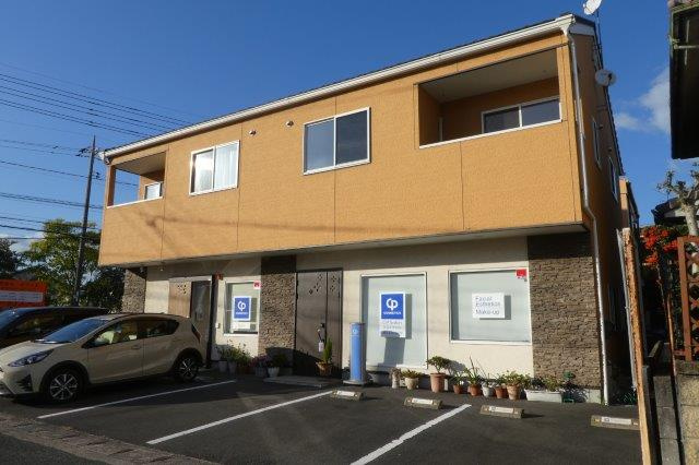 倉敷市東富井の店舗事務所の外観