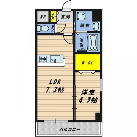 【間取り】 | ファーシル千林