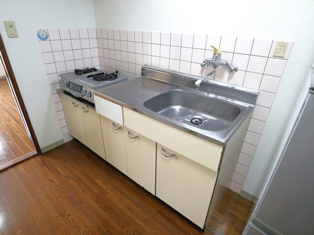 米満ハイツⅠ号棟のキッチン