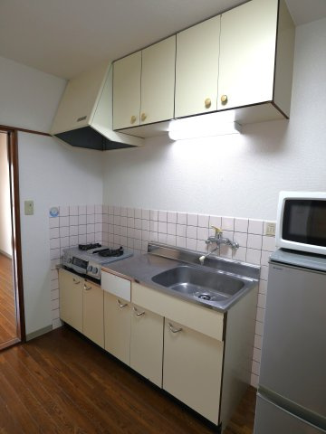 米満ハイツⅠ号棟のキッチン