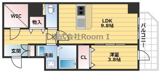 【間取り】 | プレサンス松屋町グレース
