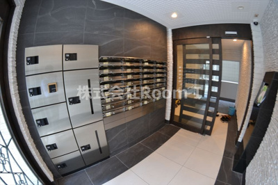 【ロビー】 | U-ro松屋町 | ゆとりのあるロビーです