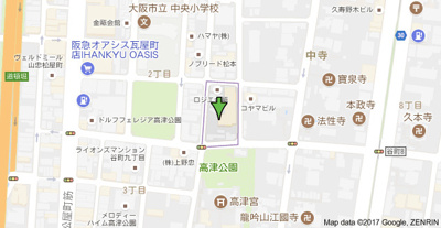 【地図】 | U-ro松屋町