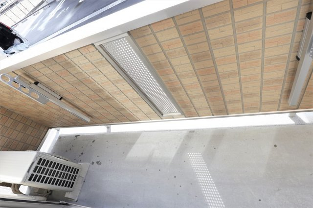 グランシエル下見のバルコニー