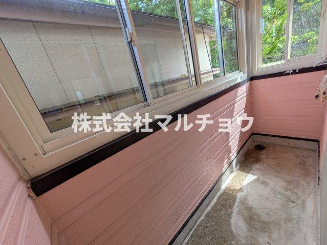 メゾン峠のバルコニー|陽当たり良好なバルコニーです