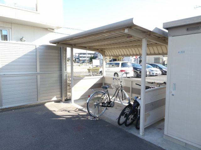 パークビレッジAのその他共用部分|自転車置場