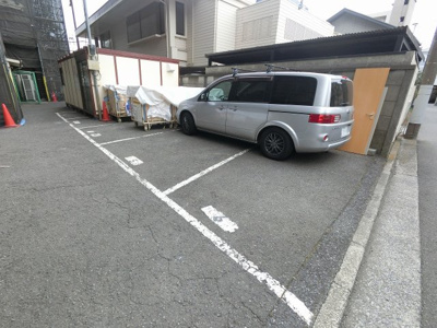 【駐車場】 | 第二スカイハイム | 平置駐車場です。