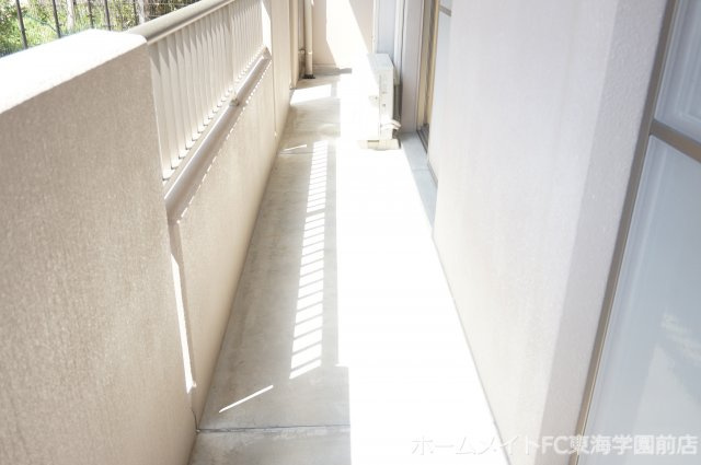 熊本市北区龍田陳内１丁目の賃貸マンションのバルコニー