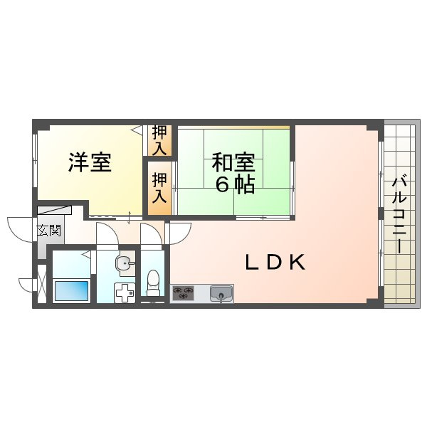 ベル野田の間取り