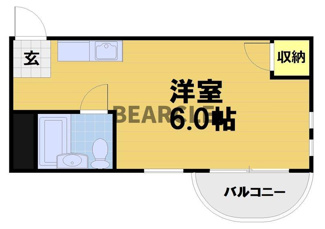 【間取り】 | モナドハイツ