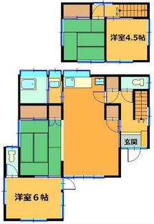 【間取り】 | 田木谷青木住宅