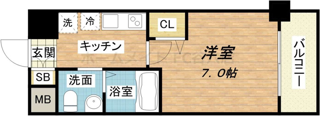 【間取り】 | セレニテオズ北巽