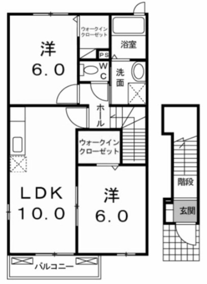 【間取り】 | サンパティークⅣ