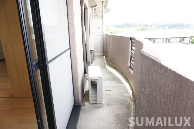 コートプレイス龍田Ⅲのバルコニー