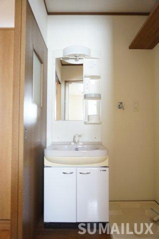 コートプレイス龍田Ⅲの独立洗面台