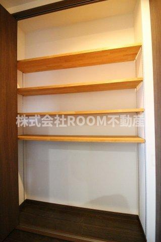 CUORE　MIYAMARUの収納|専用の収納スペースです