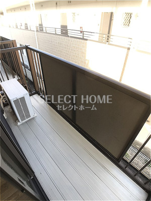 【バルコニー】 | ルミエール南 | 開放的で明るい空間を演出してくれるバルコニーです